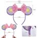 FANYITY Rapunzel Mickey Ears Headband - Perfect for Disney Trips & Birthday Parties - Purple - Buy Online on GoSupps.com