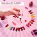 100 Pieces Nail Art Tips Rings - Transparent Display Sticks for Salon & Beginners | DIY Nail Art & Perfect Christmas Gifts for Women - Buy Online on GoSupps.com