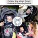 Vocheer Baby Travel Pillow - Upgraded Head and Neck Support for Pushchair, Car Seat, and Travel (White Circle) - Buy Online on GoSupps.com