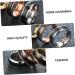 ABAODAM 2 STK Sensitive Couple Ring - Modern Men's Jewelry Stylish Cock Ring Delicate Temperature Lover's Ring - Adjustable Sizes (1.74x1.74cm) - Perfect Gift for Him - Buy Online on GoSupps.com