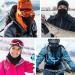 Hegcoiie Winter Loop Scarf for Men & Women | Fleece Neck Warmer & Windproof Ski Mask - Ideal for Outdoor Activities like Skiing Motorcycling and Running - Black - Buy Online on GoSupps.com