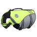 Vivaglory sports style life jacket for dogs with an excellent buoyancy adjustable & durable life jacket with a safe fastening system for large dogs neon yellow XL: 79-99 cm (chest circumference) neon yellow