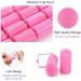 Wordmouk 36-Piece Soft Foam Sponge Hair Rollers | Pink Curlers for DIY Hair Styling | 20mm Size | Hairdressing Tools for Women and Kids - Buy Online on GoSupps.com