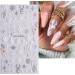 JMEOWIO 3D Embossed Christmas Glitter Nail Art Stickers Decals Self-Adhesive 5D Snowflake Xmas Winter Holiday Cute Snowman Nail Supplies Nail Art Design Decoration Accessories 4 Sheets - Buy Online on GoSupps.com