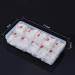 500 Pieces Acrylic Artificial False Nail DIY UV Gel Acrylic False Nail Art Tips (Translucent Natural French) 500 Pieces Translucent Natural French - Buy Online on GoSupps.com