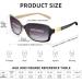 JM Classic Bifocal Reading Glasses | Stylish Square Gradient Sunglasses for Women | Black 3.0x - International Shipping Available - Buy Online on GoSupps.com