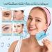 Hanmier Ice Roller for Face - Cold Facial Massage Tool for Puffiness, Migraine Relief & Skin Care - Blue - Buy Online on GoSupps.com