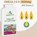 Omega 3 6 9 Fish Oil Complex for Dogs & Cats 120 Soft gels | Supplement With Added Vitamin E | Support Healthy Skin & Coat Healthy heart Joint & Immune System Function In Pets - Buy Online on GoSupps.com
