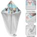 2 Pack Super Absorbent Dog Hair Towels - Quick Drying Turbans for Women & Girls | Ideal Dog Grooming Essentials - Buy Online on GoSupps.com