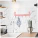 Cabilock Towel Holder 3pcs Bathroom Towel Rails Back of Door Hanger Bedroom Hooks Towel Rack Tower Hanger Wall-Mounted - Buy Online on GoSupps.com