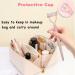 ELESDA Eyelash Comb - Metal Teeth Lash Separator Tool Pink Stainless Steel Includes Brush Arc Design Travel Friendly Hygienic - Buy Online on GoSupps.com