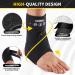 CAMBIVO Ankle Brace for Sprained Ankle - Adjustable Compression Support for Men & Women | Lace Up Stabilizer for Achilles Tendonitis & Injury Recovery - Small Right Foot (Black - Buy Online on GoSupps.com