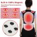 Tourmaline Self-Heating Full Back Support Belt 108Pcs Magnets Waist Brace Back Posture Vest Spine Shoulder Posture Correction Belt (Size : Large) (X) (Medium) - Buy Online on GoSupps.com