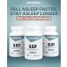NutraBio Sleep - Advanced Deep Sleep Supplement - Restorative Natural Sleep Aid Reduces Restlessness - Melatonin Free Sleep Aid - 30 Servings- 90 Capsules - Buy Online on GoSupps.com