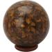 Natural Crystal Tiger Eye Orgone Sphere Ball - EMF Protection & Aura Cleansing | Meditation Orgonite Ball - Buy Online on GoSupps.com