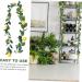 Ciieeo Wedding Garland 2 Pcs Simulation Lemon Rattan Plastic Fake Lemon Wall Decoration Spring Greenery Garland Yellowx2pcs 195x10cmx2pcs - Buy Online on GoSupps.com