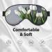 Buy White Tulips Double-Sided Sleep Eye Mask - Soft Comfort Blindfold with Adjustable Strap | Block Out Light - Buy Online on GoSupps.com