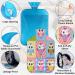 2L Hot Water Bottle with Cover - Pain Relief & Heat Therapy for Cramps Neck Shoulders & Feet - PVC Warmers for Cold Therapy - International Shipping - Buy Online on GoSupps.com