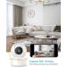 WOOX Security Indoor Camera 1080P Pet Dog Camera with App | 360 Baby Monitor, Night Vision, 2-Way Audio | Wifi Camera for Home Security | Alexa Compatible - Buy Online on GoSupps.com