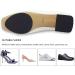 Non Slip Shoe Pads - Anti-Slip Grips for Women's Shoes (8 Pieces, Black) - Buy Online on GoSupps.com