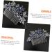 PLAFOPE Dark Blue Hair Comb Bride Hair Comb Wedding Hair Accessories for Brides Bride Headpieces for Wedding Bridal Headdress Headdresses for Women Floral Hair Comb Wedding Hair Comb - Buy Online on GoSupps.com
