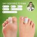 Welnove Aloe Vera Infused Silicone Toe Protectors - 12-Pack for Hammer Toes, Corns, Calluses, and Blisters - Soft Gel Cushions for Pain Relief - Buy Online on GoSupps.com