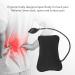 EQULUP Inflatable Lumbar Pillow | Self-Inflating Back Support | Adjustable Travel & Office Pillows | Perfect for Car & Travel - Black - Buy Online on GoSupps.com