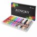 AUNGKY Dog Hair Dye Temporary 12 Colors, Non-Toxic Pet Paint for Dogs, Cats, Birds and Farm Animal, Safe Dog Hair Accessories Kit
