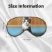 Soft Adjustable Bedroom Kitten Eye Mask | Comfortable Sleep Mask for Men & Women - International Shipping - Buy Online on GoSupps.com