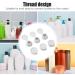 Inverted Bottle Lid - Inverted Leak-Proof Bottle Lid | White Bottle Lid Set No Waste Bottle Lids for Condiment Containers Shampoo Bottle - Buy Online on GoSupps.com