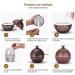 130ml Essential Oil Diffuser - Portable Aromatherapy Humidifier with Cool Mist & 7 LED Color Lights - Ideal for Home & Travel - Buy Online on GoSupps.com