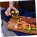 PRETYZOOM 4pcs Seasoning Dish Small Seasoning Plate Individual Teaspoon Rest Metal Portion Cups Dry Fruit Seasoning Bowls Tea Spoons Stainless Household Soy Sauce Stainless Steel - Buy Online on GoSupps.com