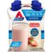 Atkins Strawberry Shake 4 Count - 11 Oz. Containers (2 Pack) - Buy Online on GoSupps.com