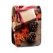 Travel Lipstick Organizer Case Lipstick Case Portable Makeup Bag With Mirror Autumn Leaves Wood Board Y484a1yogy