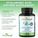 Forest Leaf Hyaluronic Acid Supplements 120 Capsules - 100mg HA + 50mg Vitamin C Anti-Aging Formula - Skin Hydration, Joint & Bone Support - Buy Online on GoSupps.com