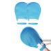 Dementia Restraint Gloves 2 Pack Safety Control Anti Scratch Mitts for Elderly Patients Regular
