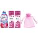 Lenor Outdoorable Ultra Concentrated Fabric Conditioner 55W 770ml Pink Blossom Scent + Lenor in-Wash Scent Booster Beads Pink Blossom 2Pk 2 x 245gr + Our Gift for You: Organza Bag Size 9x7x0.1cm