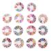 DECORA 14 Case of Nail Art Fruit Slice Soft Clay Nail Decoration Perfect for Sticking to Slime, DIY Crafts Assorted 3D Slice