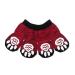 Harfkoko indoor anti-slip socks for dogs and cats-8 sizes from S to 5xl for small-rianous animals-paw protection and traction thanks to silicone-gel black red-5xl black red 5x large
