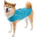 VIVAGLORY Dog Fleece Jacket Vest for Large Dogs - Turquoise, Size L (Chest 66-81cm) - Buy Online on GoSupps.com