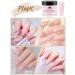 EBANKU Nude Pink Acrylic Powder - 2x60g Professional Nail Extension Powder | Long-Lasting No Nail Lamp Needed - Buy Online on GoSupps.com