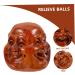 Minkissy Solid Wood Handballs - Relaxing Hand Exercise Balls for Physiotherapy | 2-Pack - Buy Online on GoSupps.com