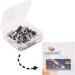 PandaHall Shoelace Tips Set - 30 Sets, 5 Colors, Alloy Metal Aglet Replacement Tips for DIY Repair and Design - Buy Online on GoSupps.com