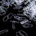 Olisans 600 Transparent Mini Hair Ties - Small Rubber Bands for Girls & Daily Hairstyles - Buy Online on GoSupps.com