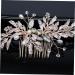 DOITOOL Wedding Hair Accessories Bridal Hair Comb Pearl Inlaid Comb Women Decorative Comb Hatchet Comb Pearl Hair Clip Hair Insert Comb Rhinestone Headdress Fine 4 Piece Set - Buy Online on GoSupps.com