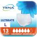 Tena Incontinence Unisex Underwear Ultimate Large 13 Count Large Underwear 13 Count - Buy Online on GoSupps.com