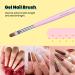 Beetles Nail Art Brushes Set - DIY Manicure Tools for Gel Polish Designs with Nail Extension, Builder Gel, Liner, and Dotting Pen - Salon Quality Gray Brushes (6pcs) - Buy Online on GoSupps.com