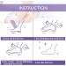 Foot Peeling Mask - Exfoliating Socks for Smooth Feet | Wolady Moisturizing Foot Care Mask | Removes Calluses & Dead Skin - 2 Pairs - Buy Online on GoSupps.com