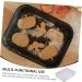 Alipis 1 Set Stainless Steel Bakeware Cake Pp Lunch Box 26X20X5CM Silver - Buy Online on GoSupps.com
