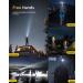 CUGHYS Rechargeable LED Headlamp | 4 Modes, Waterproof, Adjustable Headband | Camping, Hiking, Hunting | Black - Buy Online on GoSupps.com